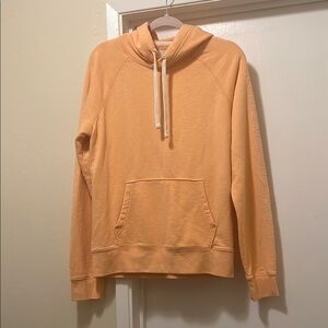 Peach Hoodie with Front Pocket